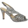 Ladies Styles | Lotus Lotus Natalia Pewter Occasion Wear Sandals Uls262