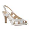 Wedding And Party Wear | Lotus Lotus Dakota Silversling Back Occasion Shoes Uls158