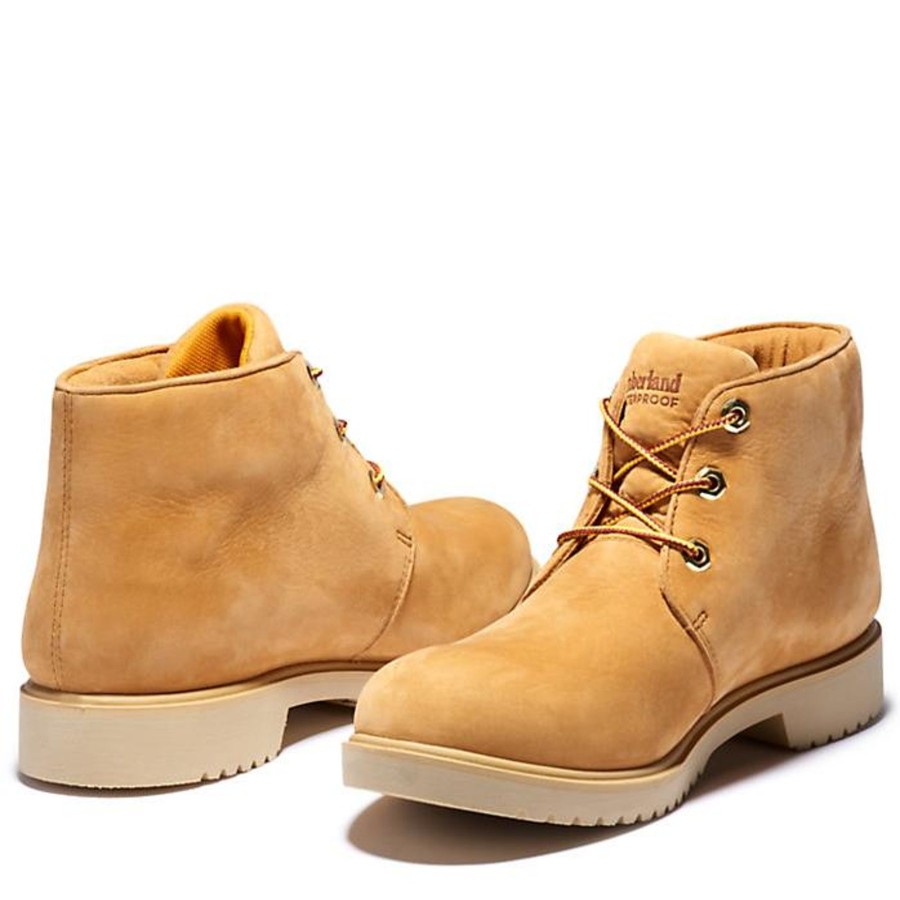 Back To School | Timber Timberland Chukka Boot Youth Wheat Leather Waterproof