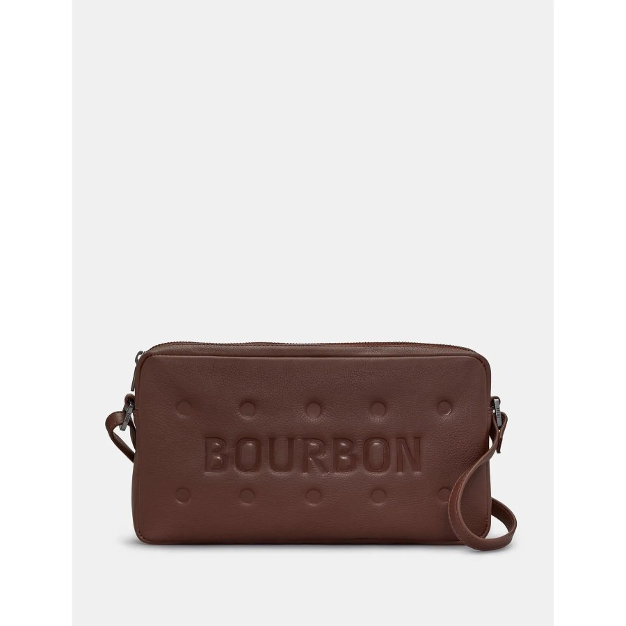 Handbags | Yoshi Yoshi Bourbon Biscuit Bag Brown Soft Leather Crossbody Handbag