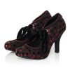 Wedding And Party Wear | Ruby Ruby Shoo Willow Red Noir To Match Bag Alberta Red Noir