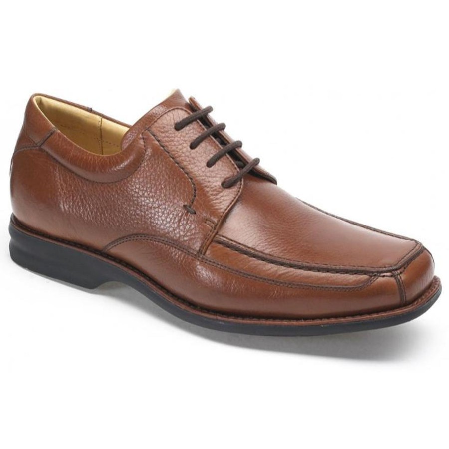 Men'S Formal And Work Shoes | Getz Anatomic & Co Lace Up Shoe Goias Tan Leather