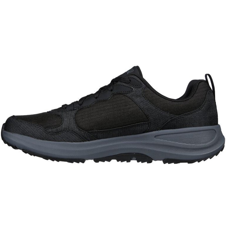 Men'S Styles | Skechers Skechers Men'S Lace Up Trainer Go Walk Outdoor - Woodcrest Black 216107Bkcc