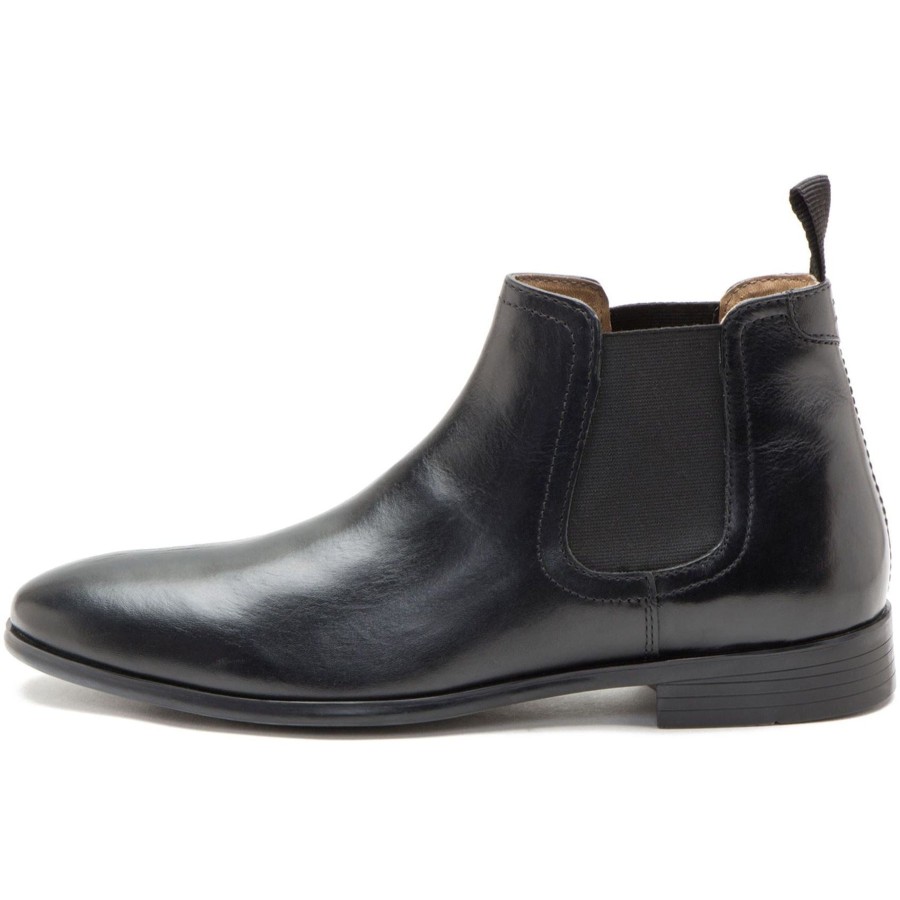 Men'S Styles | Thomas Crick Thomas Crick Beeston Black Leather Chelsea Boot