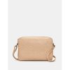 Yoshi Bags | Yoshi Yoshi Custard Cream Beige Soft Leather Cross Body Handbag