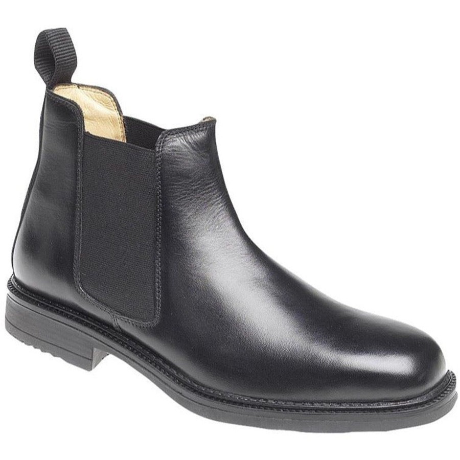 Men'S Boots | Marlows Roamers Mens Black Leather Chelsea Boot M278A