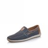 Men'S Styles | Rieker Rieker Men'S Casual Slip-On Shoe 08866-15 Navy Blue