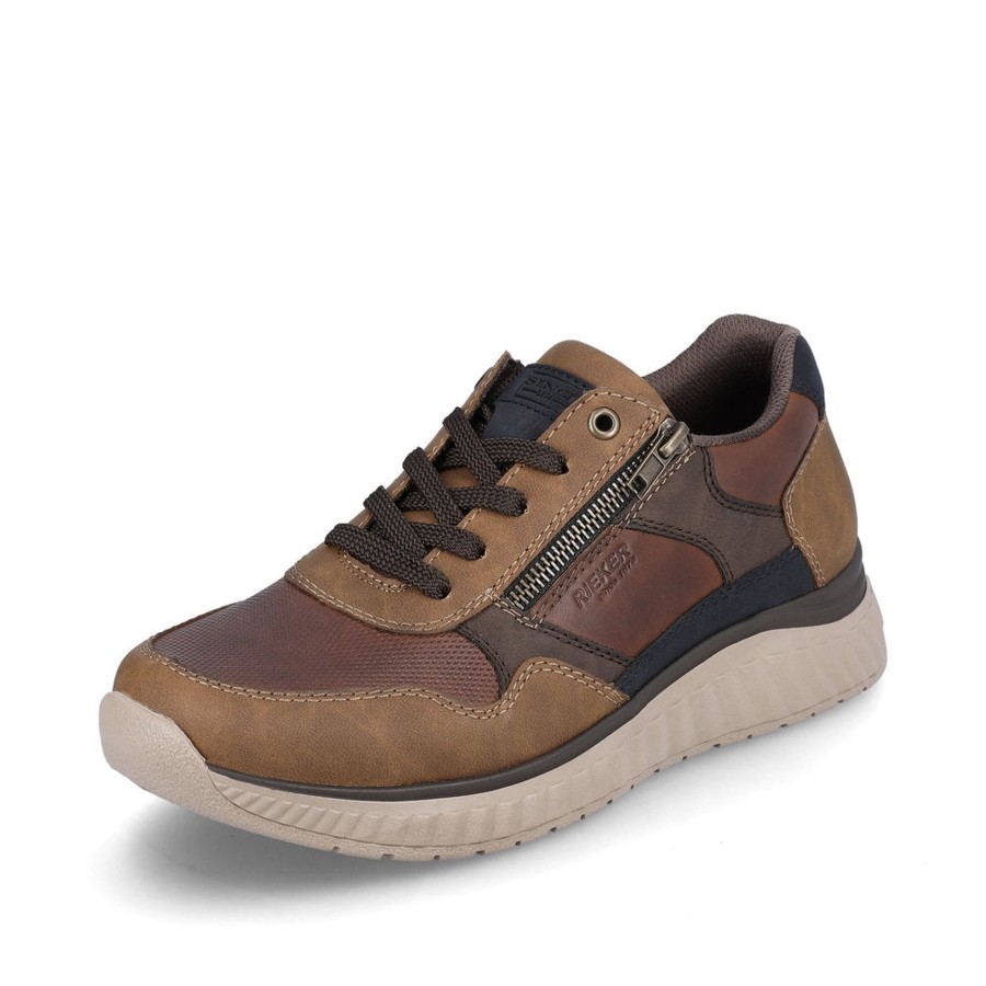 Men'S Styles | Rieker Rieker Men'S Trainer Shoe B0601-24 Brown