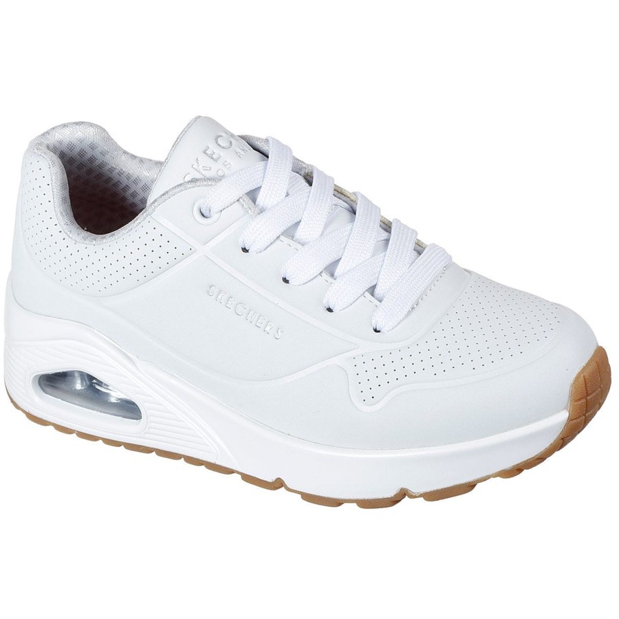 Back To School | Skechers Skechers Trainer Uno 403674Wht White