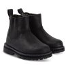 Back To School | Timber Timberland Chelsea Boot Youth Courmakid Black Leather A28Qa