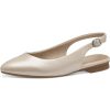 Shoes And Trainers | Jana Jana 29461 Flat Slingback Pump Pearl 29461-902