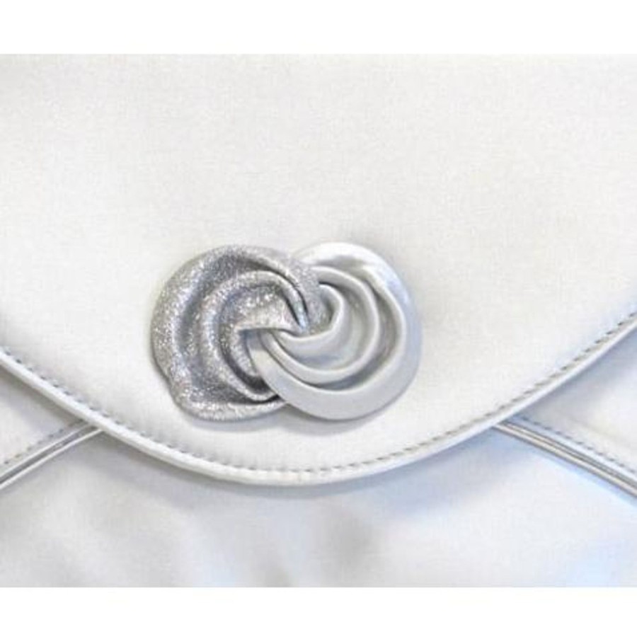 Wedding And Party Wear | Lunar Lunar Ripley Occasion Bag Silver Zlr222To Match Ripley Silver Shoe