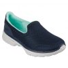 Shoes And Trainers | Skechers Skechersgowalk 6 - Big Splash Navy/Turquoise Slip-On Trainers 124508 Nvtq