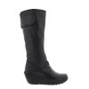 Long Boots And Riding Boots | Fly Fly London Long Boot Yulo Black Leather