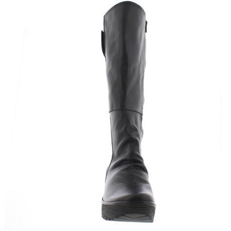 Long Boots And Riding Boots | Fly Fly London Long Boot Yulo Black Leather