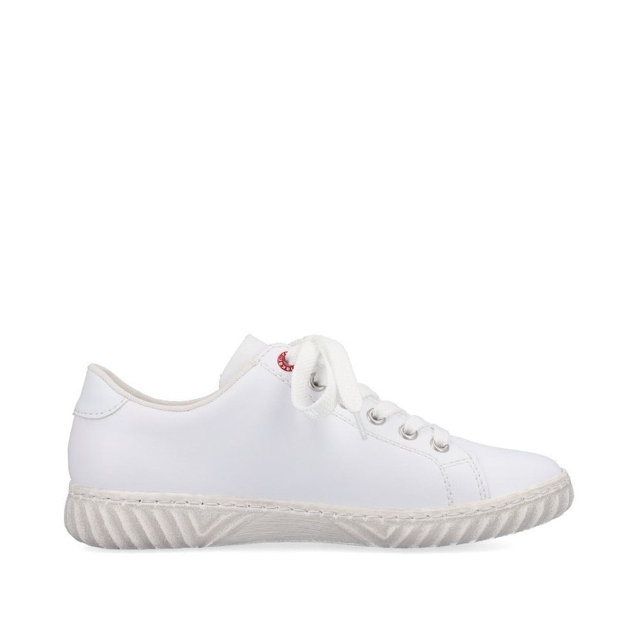 Ladies Styles | Rieker Rieker Trainer Shoe White N0900-81