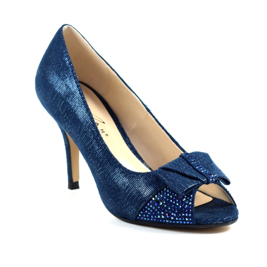 Wedding And Party Wear | Lunar Lunar Mira Occasion Wear Shoe Flr048Bl Navy