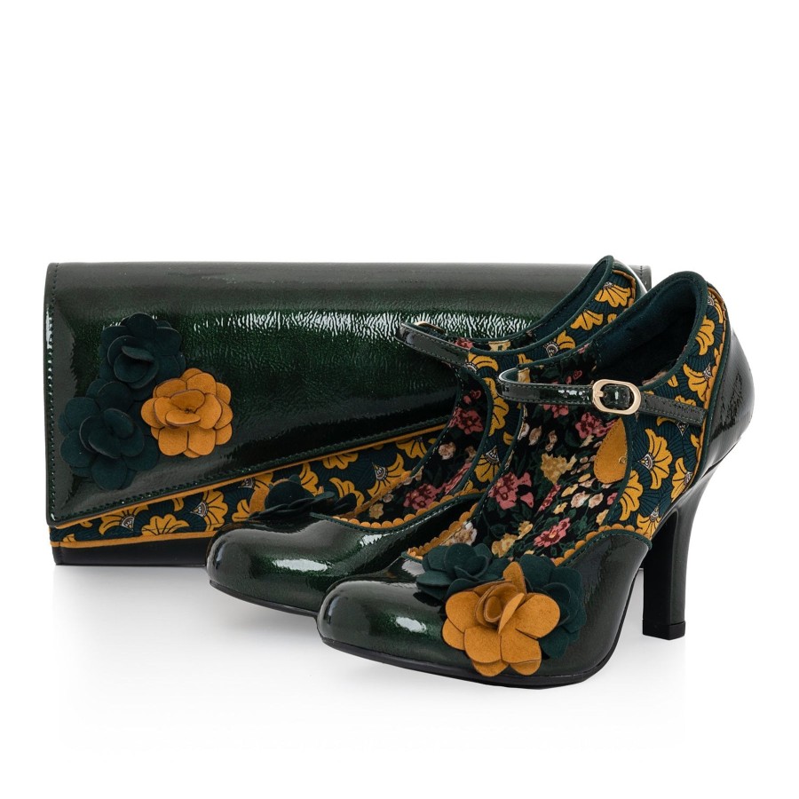 Wedding And Party Wear | Ruby Ruby Shoo Bag Perth Forest Green