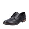 Men'S Styles | Rieker Rieker Men'S Lace-Up Shoe Black 14621-00