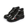 Kickers | Kickers Kickers Classic Kick Hi Teens 31-39 Blackpatent Leather