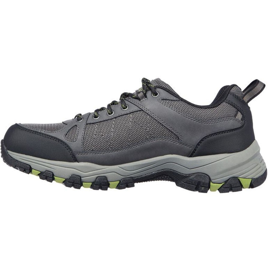 Men'S Styles | Skechers Skechers Men'S Trainer Shoe Selmen Cormack 204427 Charcoal Grey