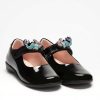 Back To School | Leli Lelli Kelly 8111 Maribella Bar Shoe F Fittingblack/Pat Mermaid Removable Trim