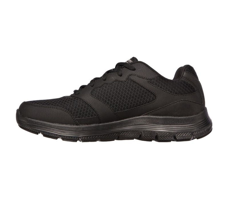 Men'S Formal And Work Shoes | Skechers Skechers Men'S Flex Advantage 232225 Black 232225 Bbk