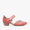 Shoes And Trainers | Rieker Rieker Bar Shoe 43753-33 Red Leather