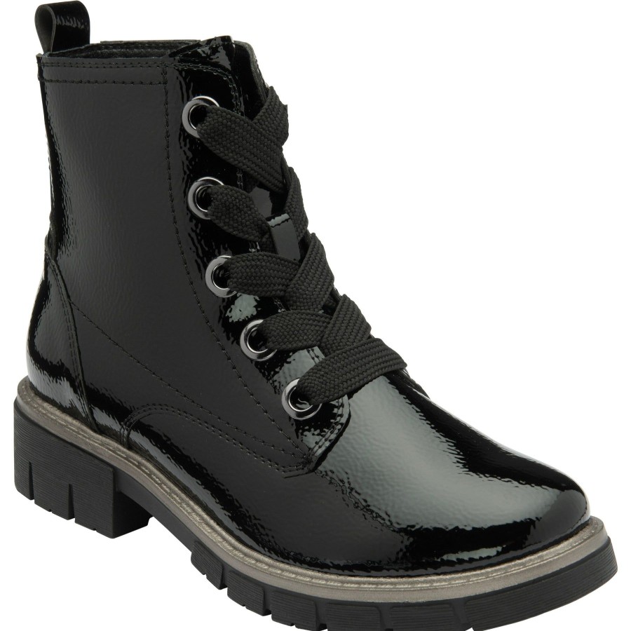 Ankle Boots & Hikers | Lotus Lotus Ankle Boot With Lace And Zip Fastening Jojo Black Ulb350