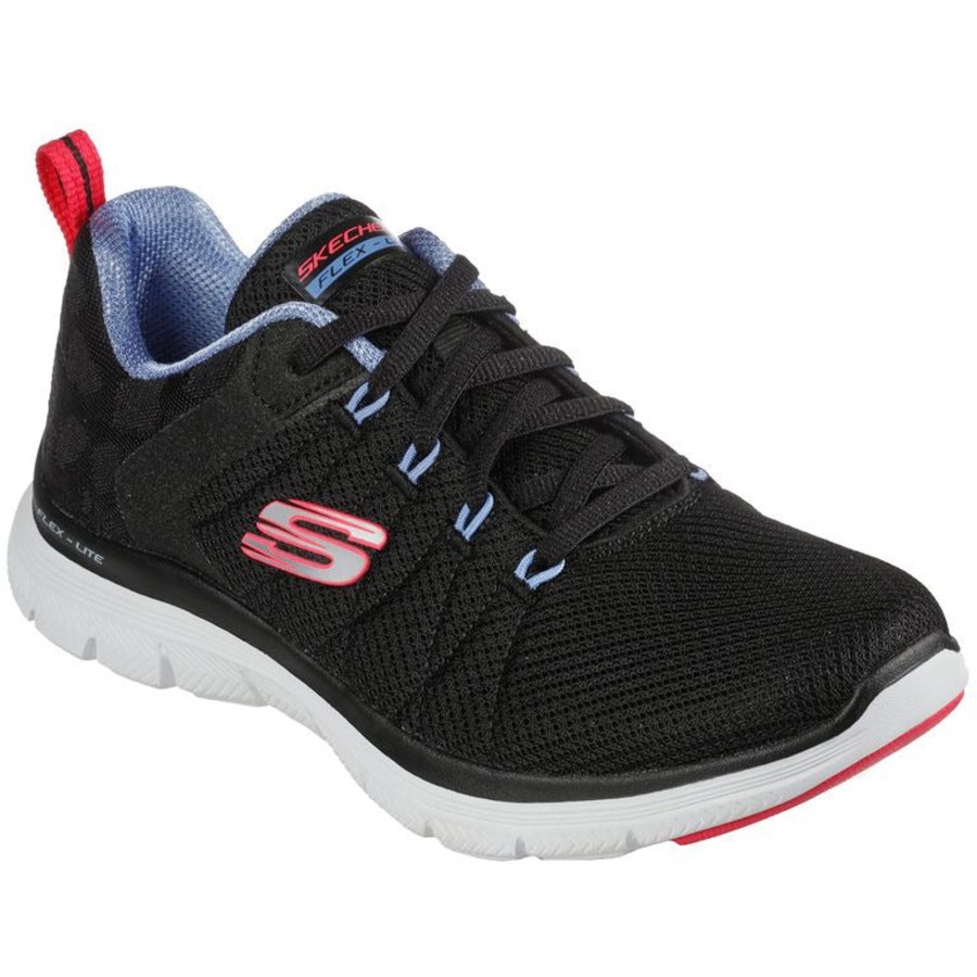 Shoes And Trainers | Skechers Skechers Flex Appeal 4.0 - Elegant Ways 149580 Black 149580Bkmt