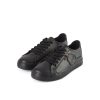 Kickers | Kickers Kickers Tovni Lacer Black Leather School Shoe