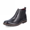 Men'S Boots | Rieker Rieker Men'Sblack Leather Boot 1360-00