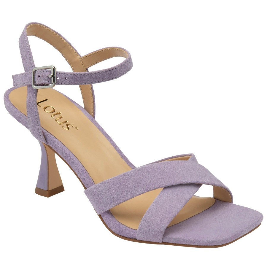 Lotus Occasion Wear And Matching Bags | Lotus Lotus Occasion Wear Shoe Fiorella Lilac Uls460