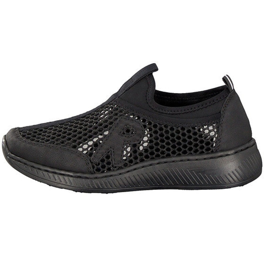 Shoes And Trainers | Rieker Rieker Trainerslip-On Shoe N5544-00 Black