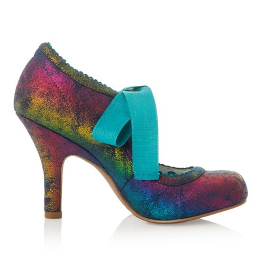 Wedding And Party Wear | Ruby Ruby Shoo Willow Rainbow Shoe Matching Bag Santiago Also Available