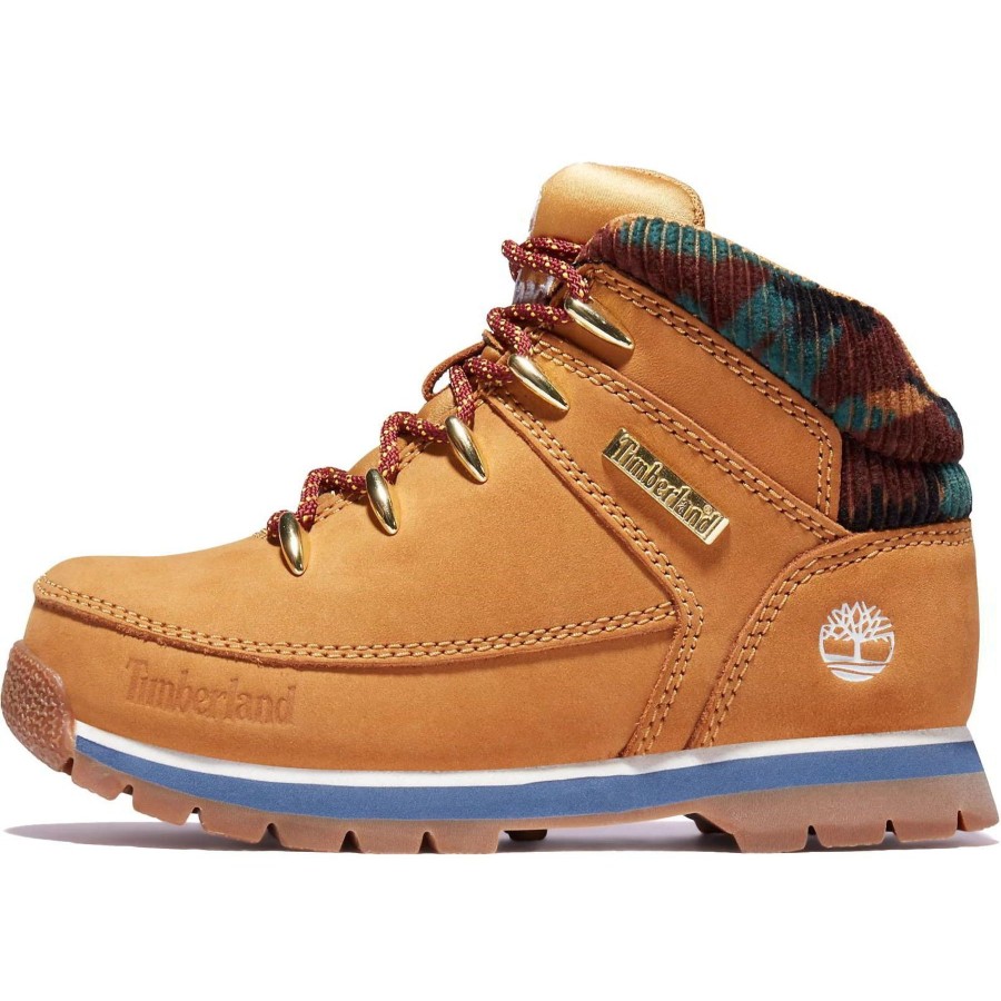 Back To School | Timber Timberland Euro Sprint Boot Wheat Nubuck Leather