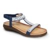 Sandals And Toe-Posts | Lunar Lunar Sandal Tancy Blue Pearl Sandal Code: Jlh078