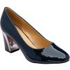 Wedding And Party Wear | Lotus Lotus Occasion Wear Shoe Eden Navy Pat Uls394