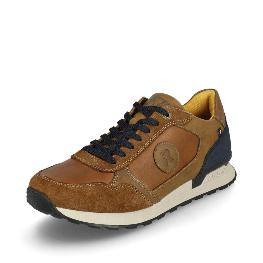 Men'S Styles | Rieker Rieker Men'S R'Evolution Trainer U0305 Brown U0305-24