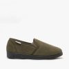 Men'S Slippers | Marlows Dunlop Jethro Mens Slipper Olive Green