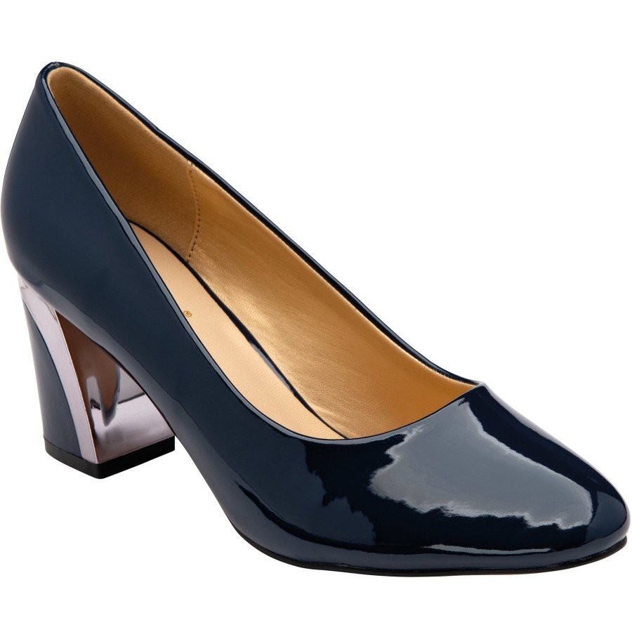 Lotus Occasion Wear And Matching Bags | Lotus Lotus Occasion Wear Shoe Eden Navy Pat Uls394